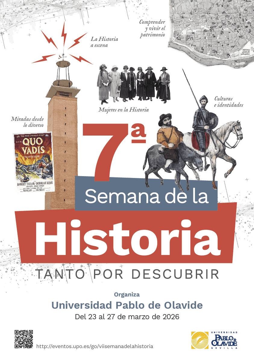 La Universidad Pablo de Olavide celebra del 23 al 27 de marzo su Semana de la Historia con treinta actividades gratuitas entre rutas, conciertos y conferencias