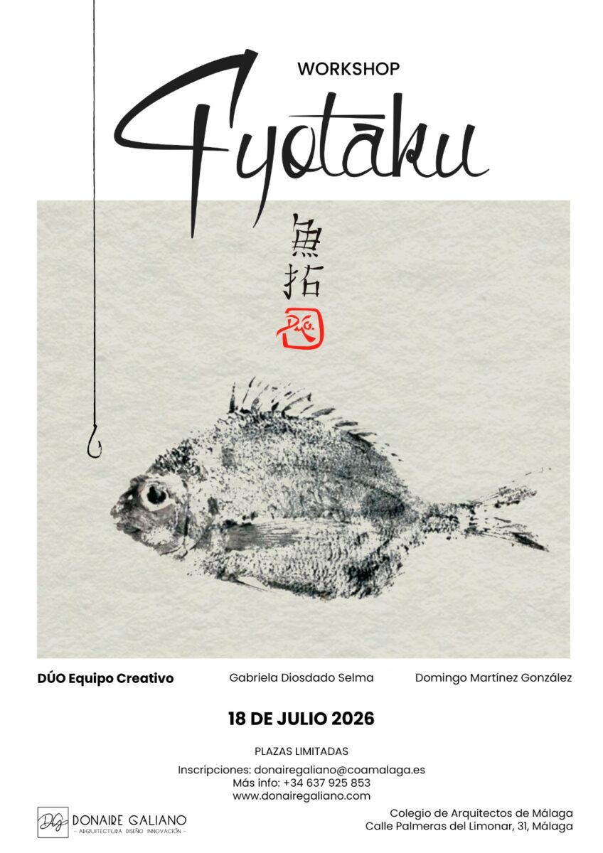 El Colegio de Arquitectos de Málaga acoge el 18 de julio un taller inmersivo de seis horas sobre tecnologías y arte prehistórico organizado con el estudio Donaire Galiano