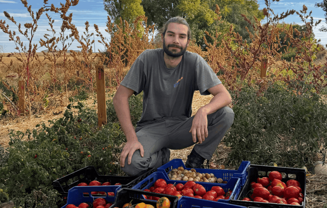 Emilio Medina, horticultor de Villalcázar de Sirga, recibe el Premio Nacional de Gastronomía al Talento Joven